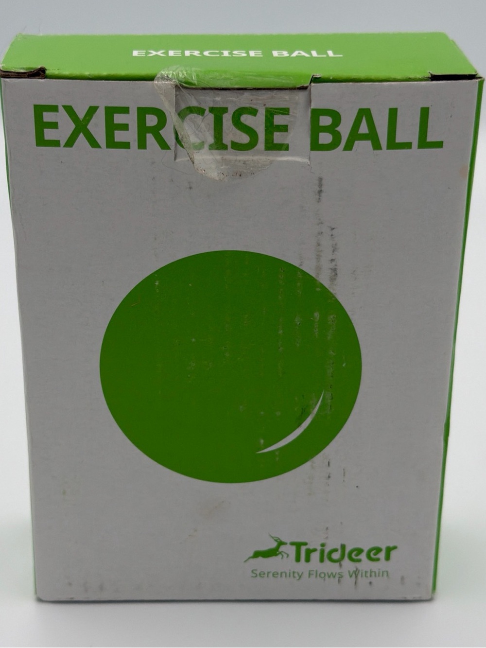 Trideer Exercise Ball in Bright Green
